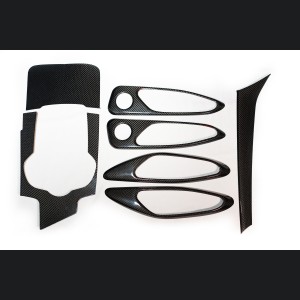 Alfa Romeo Giulia Complete Interior Trim Kit - Carbon Fiber - Pre '20 Models