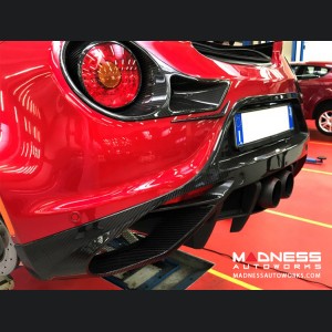 Alfa Romeo 4C Rear Diffuser - Carbon Fiber - Gloss