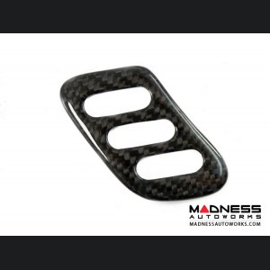 Alfa Romeo 4C Carbon Fiber Adjustment Button Control Frame