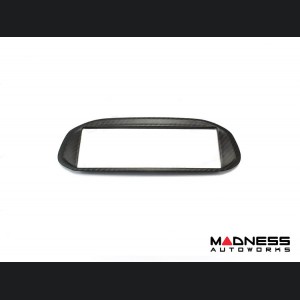 Alfa Romeo 4C Carbon Fiber Radio Cover Frame - Matte