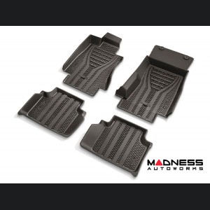 Alfa Romeo Giulia Floor Liners - Genuine Alfa - All Weather Rubber - AWD