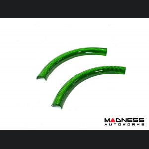 Alfa Romeo Stelvio Steering Wheel Trim - Carbon Fiber - Upper Cover - Green Carbon - Pre '20