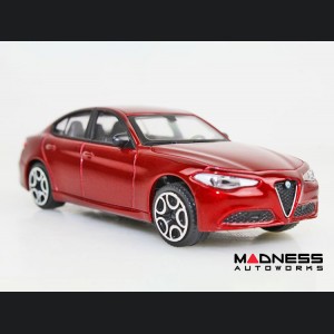 Alfa Romeo Giulia Die Cast Model - 1:43 Scale - Red