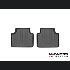 Alfa Romeo Giulia Floor Liners - WeatherTech - Black - Rear - AWD