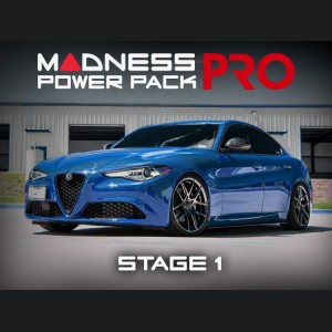 Alfa Romeo Giulia MADNESS Power Pack PRO - 2.0L - Stage 1