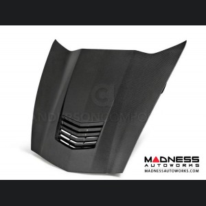 Chevrolet Corvette Carbon Fiber Hood - Stingray C7 - Anderson Composites 