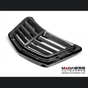 Chevrolet Corvette Carbon Fiber Hood Scoop w/ Vents - Anderson Composites - C7 