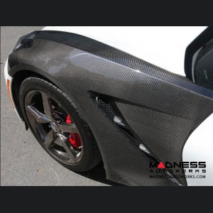 Chevrolet Corvette Carbon Fiber Fenders - Stingray C7 - Anderson Composites 