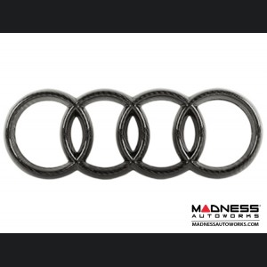 Audi Grille Emblem by Feroce - 11.25" (286mm) - Carbon Fiber