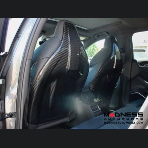 Audi RS3 Seat Trim Kit - Carbon Fiber 