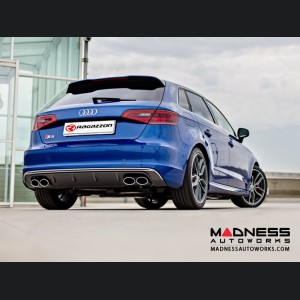 Audi S3 Sportback Quattro Exhaust by Ragazzon - Dual Exit/ Quad Tip (2013 - 2016)