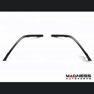 Audi RS3 Rear Diffuser Side Trim - Carbon Fiber - 2021+ models