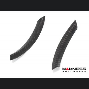 BMW E90/ E92 Steering Wheel Side Trim - Carbon Fiber