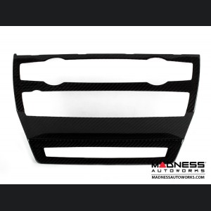 BMW X6 (E71) Radio Console Trim Kit by Feroce - Carbon Fiber