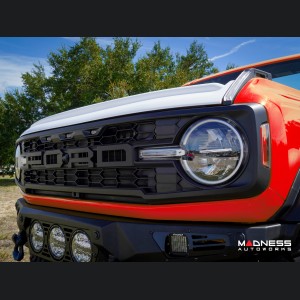 Ford Bronco Hood Deflector - Gloss White