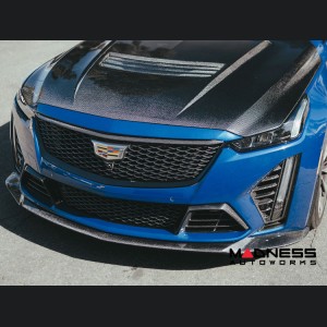 Cadillac CT5-V Carbon Fiber Front Spoiler - Anderson Composites - Blackwing 