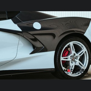 Chevrolet Corvette C8 Carbon Fiber Rear Fenders - Anderson Composites 