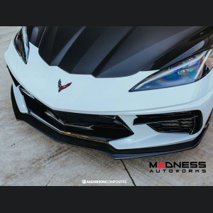 Chevrolet Corvette C8 Carbon Fiber Front Splitter - Anderson Composites