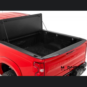 Chevrolet Silverado 1500 Bed Cover - Tri-Fold - Flip Up - Hard Cover - 5'10" Bed