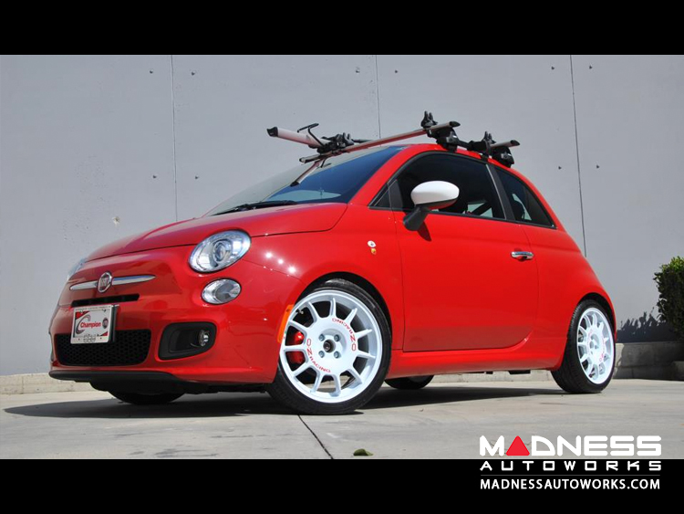 Red FIAT 500 Sport