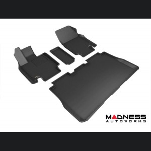 Tesla Cybertruck Floor Liners (Set of 4) - Black by 3D MAXpider 