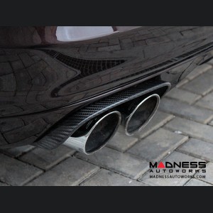  Porsche Panamera Exhaust Frame Trim - Carbon Fiber