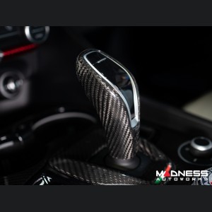 Alfa Romeo Giulia Gear Selector Trim - Carbon Fiber - '20+ models - Feroce Carbon