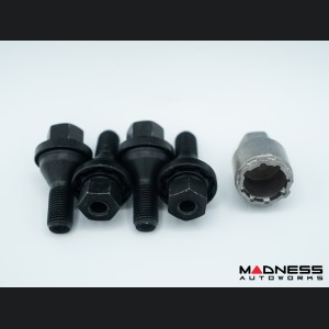 Alfa Romeo Tonale Wheel Locks - Black - Mopar