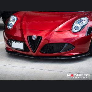 Alfa Romeo 4C Carbon Fiber Front Bumper Center Grille Frame 