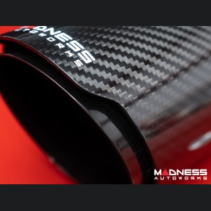 Alfa Romeo Giulia Performance Exhaust - 2.0L - MADNESS - Monza - Carbon Fiber Tips