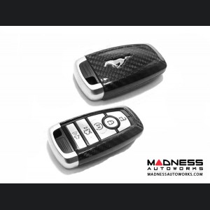 Ford Mustang Key Cover - Carbon Fiber - 2018-2019