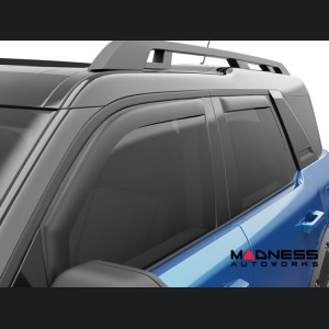 Ford Bronco Sport Side Window Air Deflectors - Matte Black - EGR