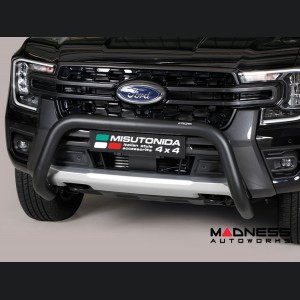 Ford Ranger Bull Bar - Medium - 76mm  - Black