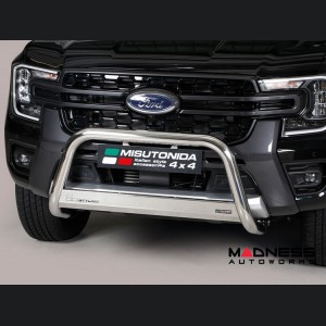 Ford Ranger Bull Bar - Medium - 63mm  - Chrome