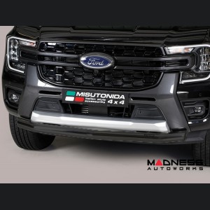 Ford Ranger Front Bumper Bar - 65mm - Black