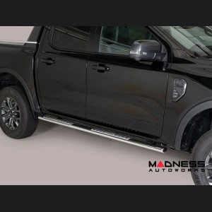 Ford Ranger Side Steps - DSP by Misutonida - Chrome