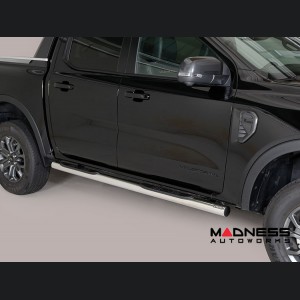 Ford Ranger Side Steps - GP by Misutonida - Chrome