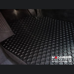 Alfa Romeo Stelvio Floor Mat Set - All Weather Rubber Front 2 Piece Set - Black