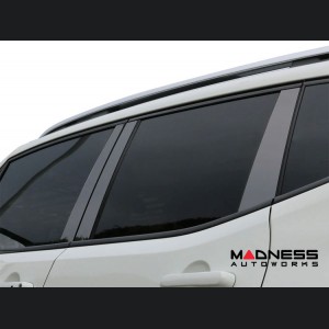 Jeep Renegade Pillar Trim Set - Black Chrome