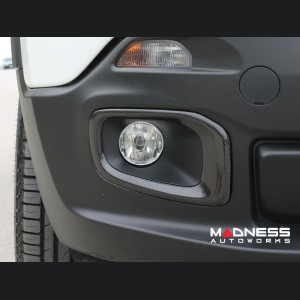 Jeep Renegade Front Fog Light Trim - Carbon Fiber