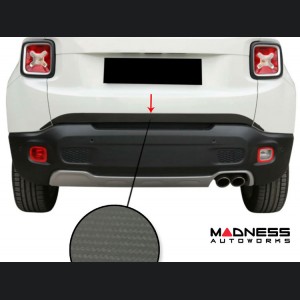 Jeep Renegade Lower Tailgate Trim - Carbon Fiber