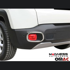 Jeep Renegade Rear Reflector Trim Set - Chrome