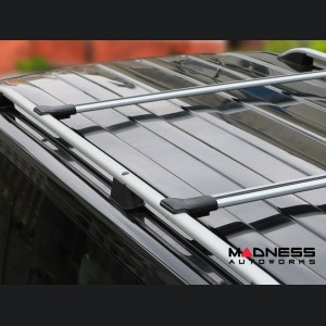 Jeep Renegade Roof Rack Cross Bars - for models w/ factory roof rails - Silver