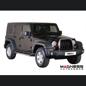 Jeep Wrangler JK Front Bumper Guard - Bull Bar - Chrome