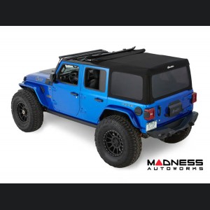 Jeep Wrangler JL Soft Top - Supertop Squareback by Bestop - Black Twill