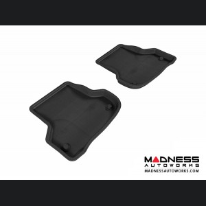 Audi A3 Floor Mats (Set of 2) - Rear - Black by 3D MAXpider (2006-2013)