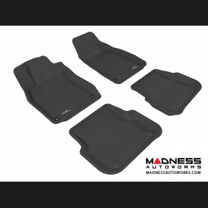 Audi A6/ S6/ RS6 Floor Mats (Set of 4) - Black by 3D MAXpider (2005-2011)