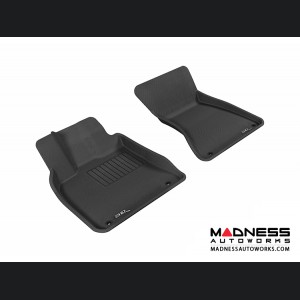 Audi Q5 Floor Mats (Set of 2) - Front - Black by 3D MAXpider (2009-2015)