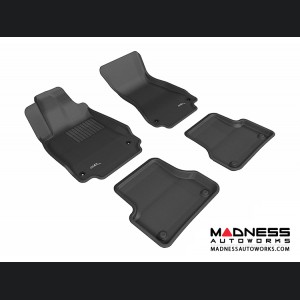 Audi A7 Floor Mats (Set of 4) - Black by 3D MAXpider (2012-)