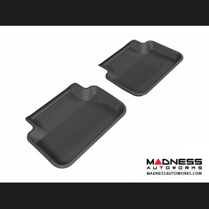 Audi A4/ S4/ RS4 Floor Mats (Set of 2) - Rear - Black by 3D MAXpider (2009-2015)